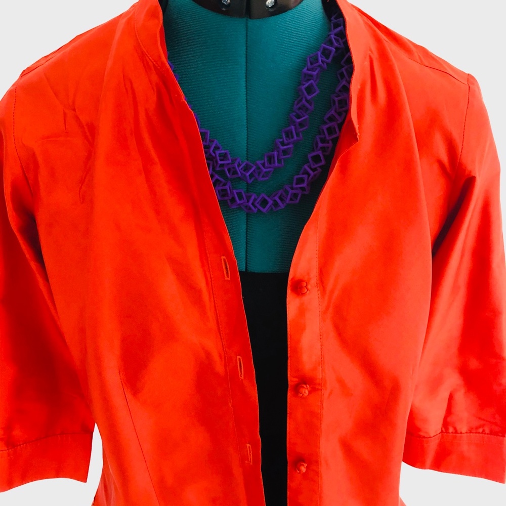 Jim Thompson Silk Top - Picture 3 of 8